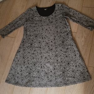 Nooworks Galaxy star burst print swing mini dress